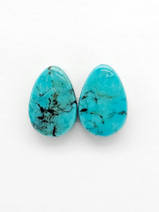Cloud Mountain Turquoise Pair