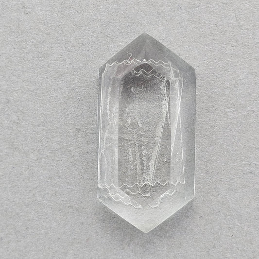 Quartz Geometric cabochon