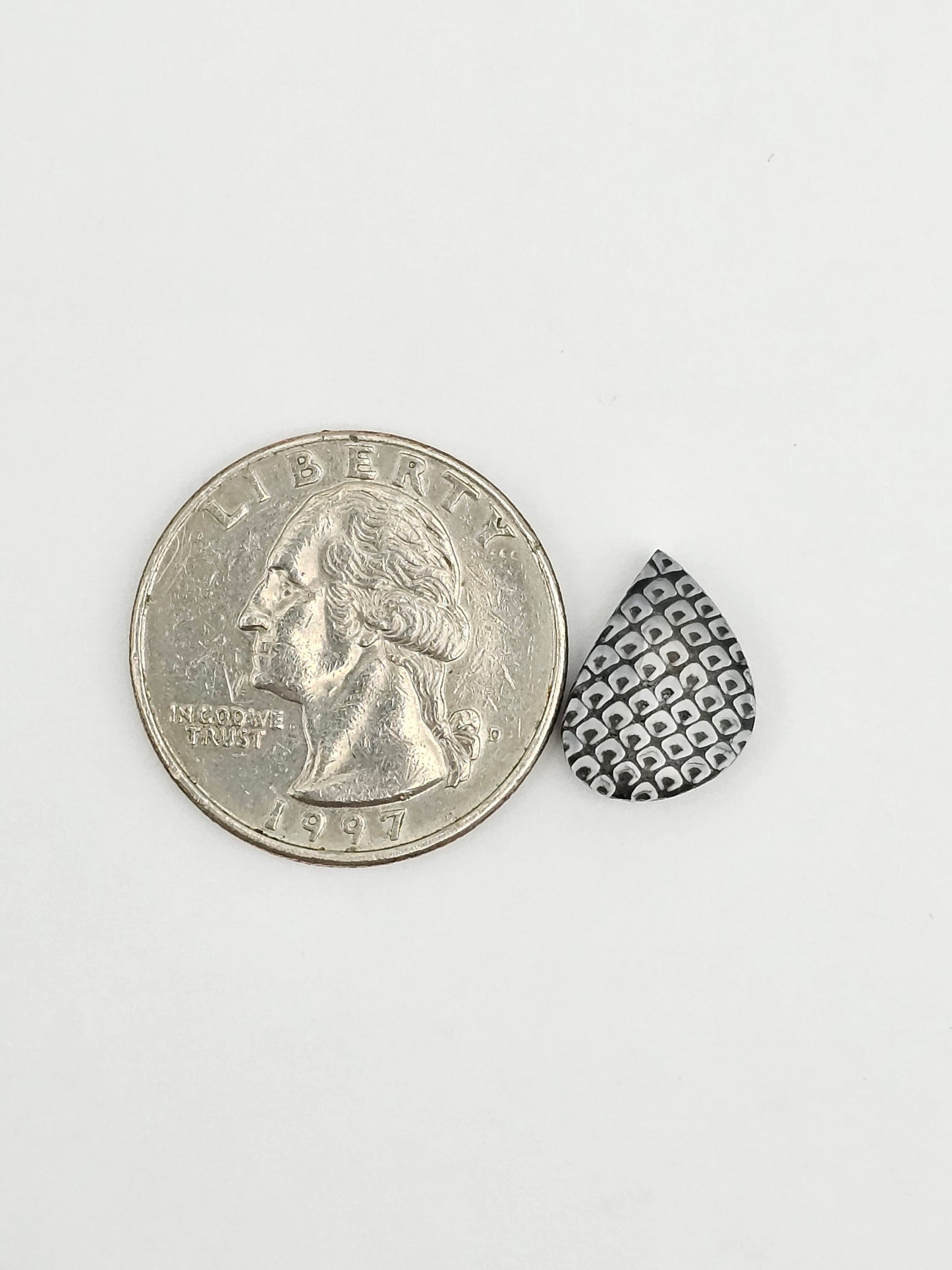 Snake skin agate cabochon