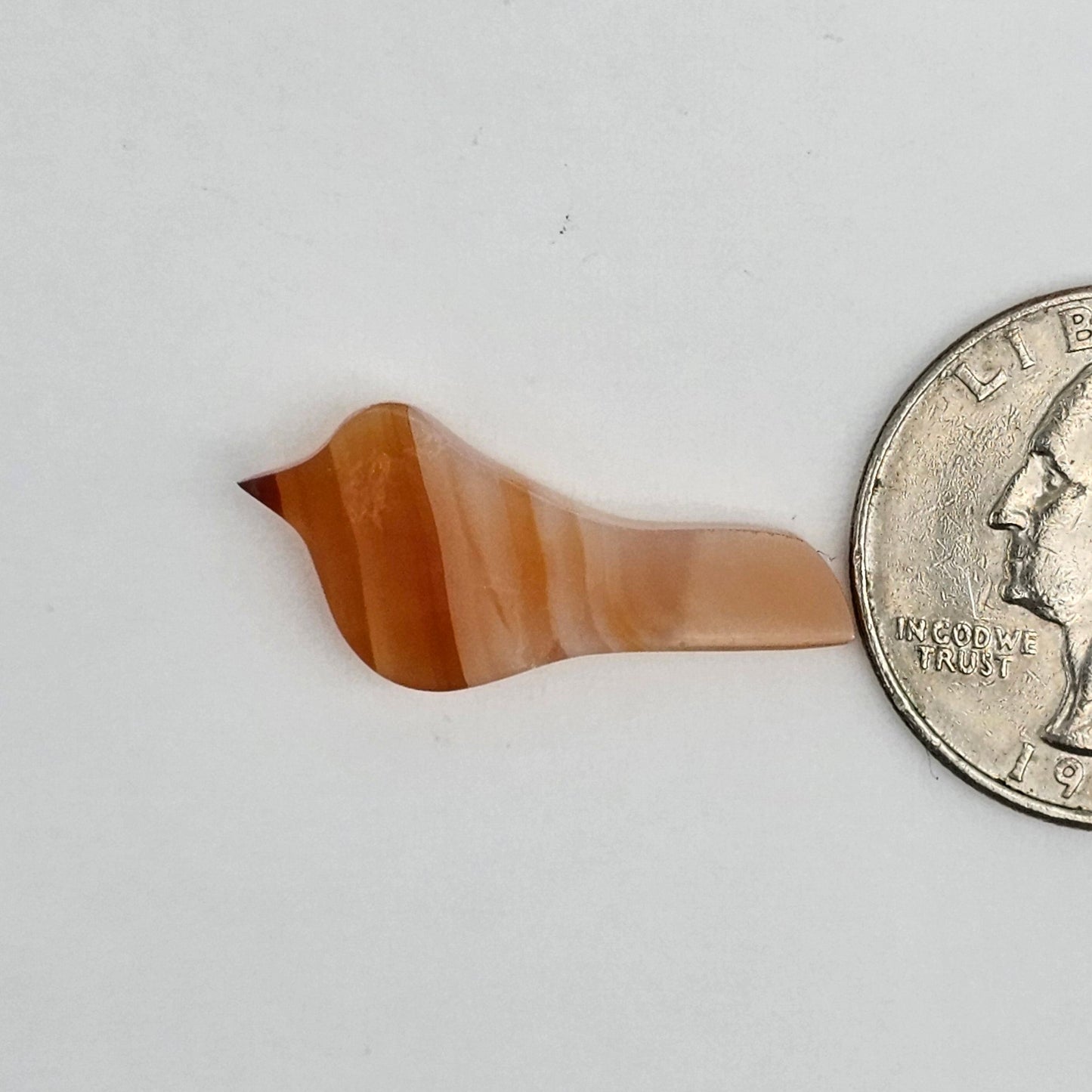 Carnelian Agate Bird Cabochon