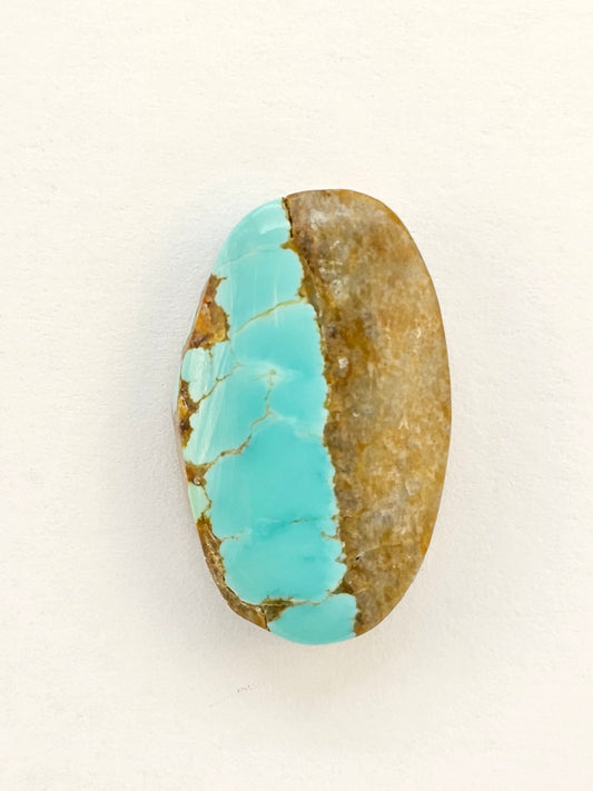 Mexican Turquoise Cabochon for Silversmiths – Hand Cut Natural Stone