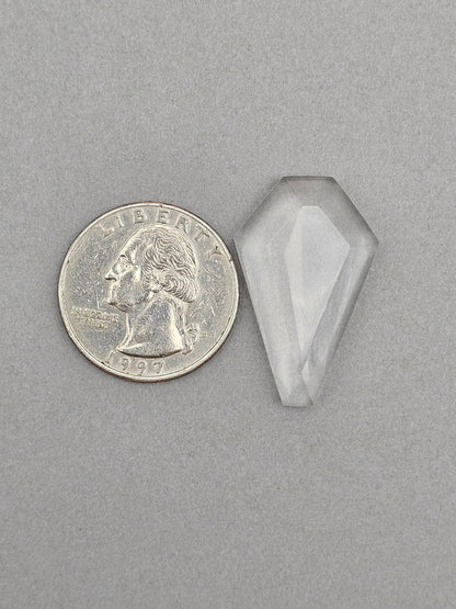 Quartz Geometric cabochon