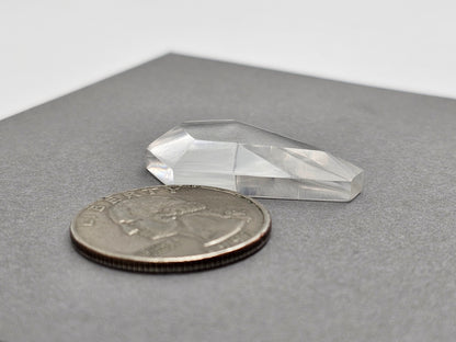 Quartz Geometric cabochon