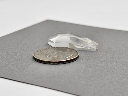 Quartz Geometric cabochon