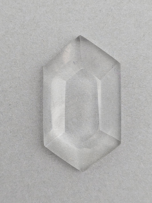 Quartz Geometric cabochon