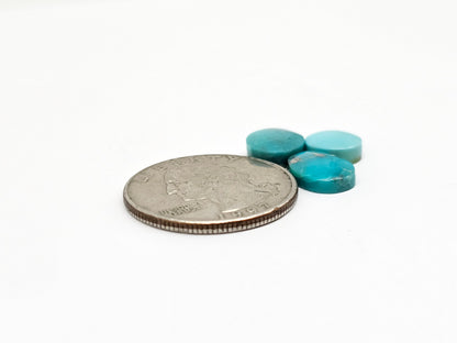 Mexican Turquoise Lot with Pyrite Cabochon | Artisan Cut Gemstone
