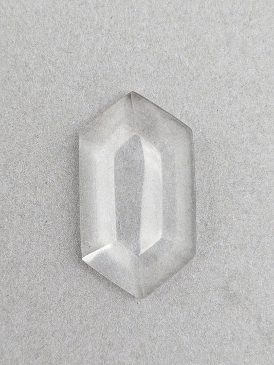Quartz Geometric cabochon
