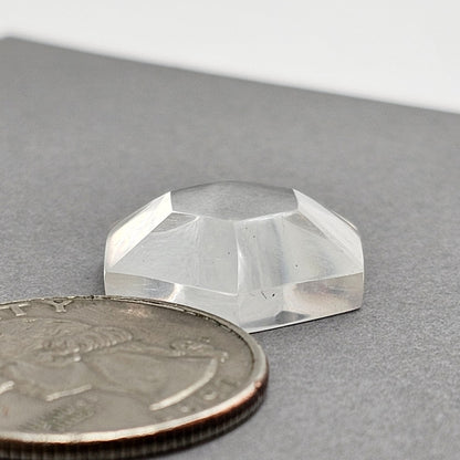 Quartz Geometric cabochon