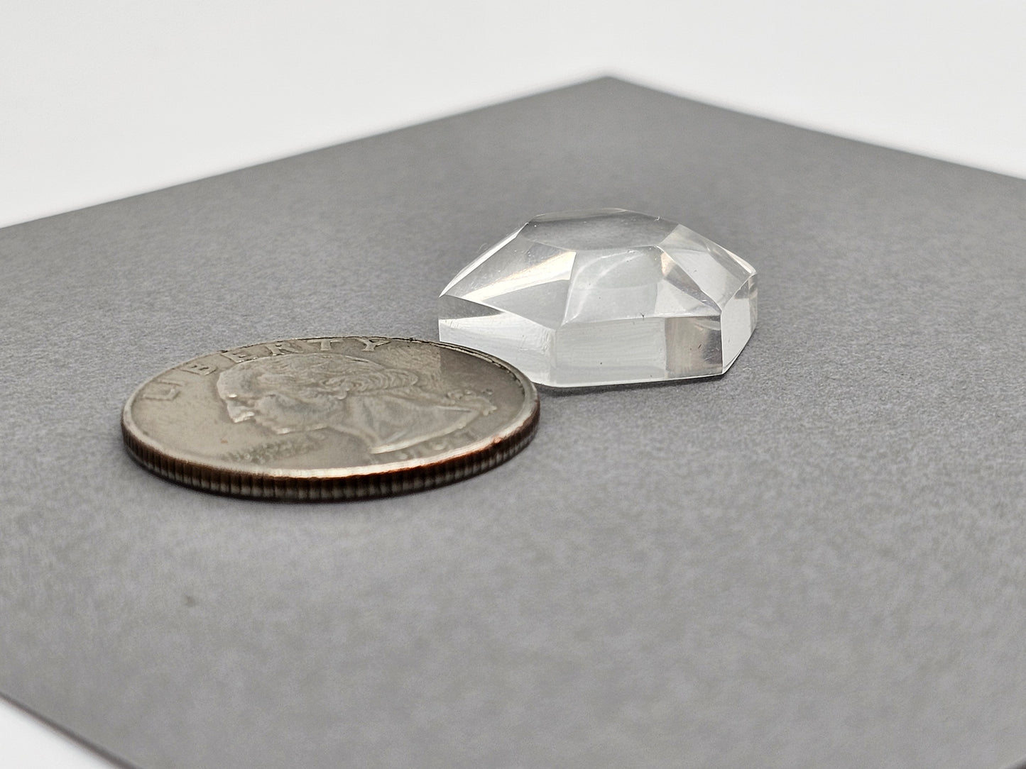 Quartz Geometric cabochon