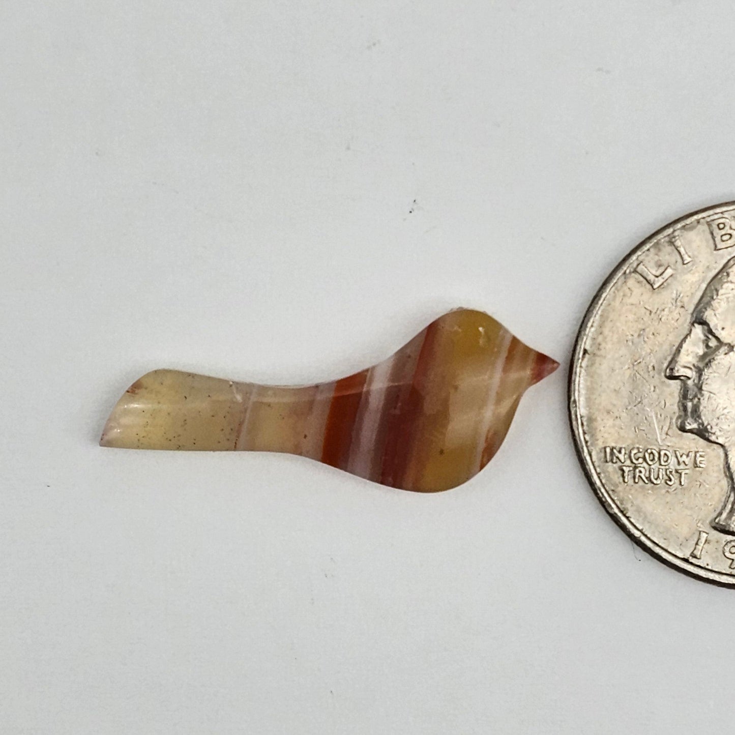 Carnelian Agate Bird Cabochon