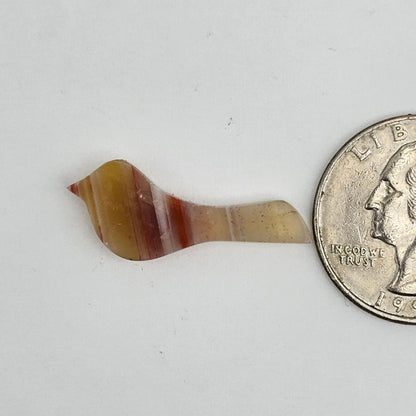 Carnelian Agate Bird Cabochon