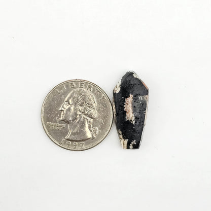 Snake skin agate cabochon