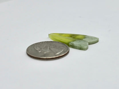 Vesuvianite Cabochon Pair