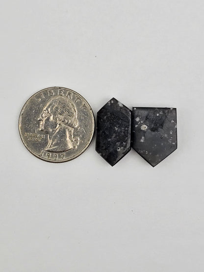 Galaxy Obsidian Cabochon Set