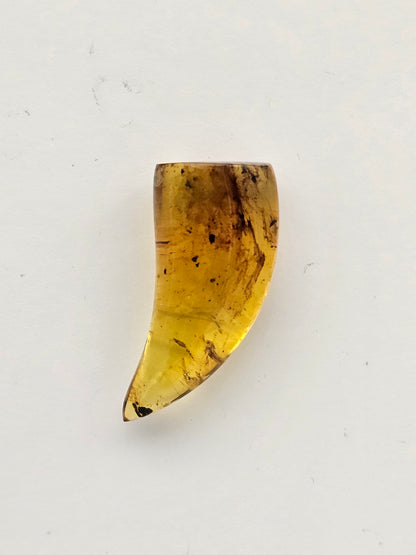 Amber authentic cabochon large