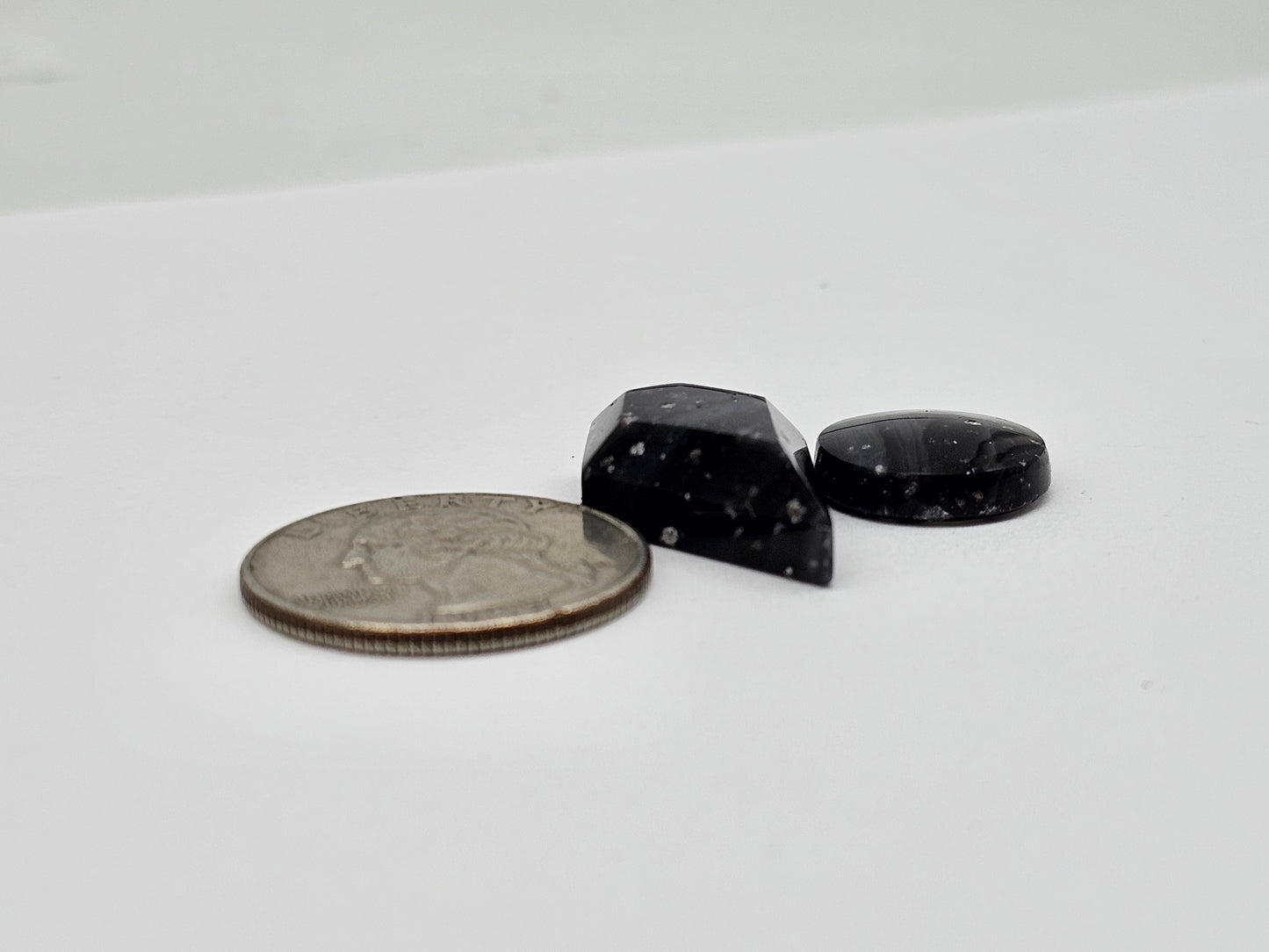 Galaxy Obsidian Cabochon Set