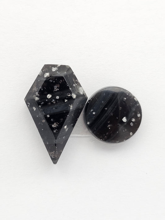 Galaxy Obsidian Cabochon Set