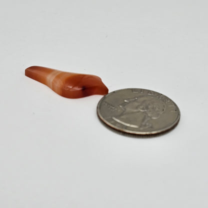 Carnelian Agate Bird Cabochon