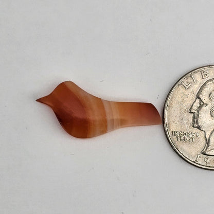 Carnelian Agate Bird Cabochon