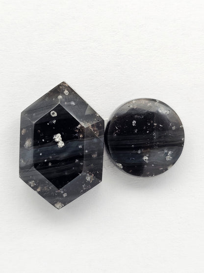 Galaxy Obsidian Cabochon Set