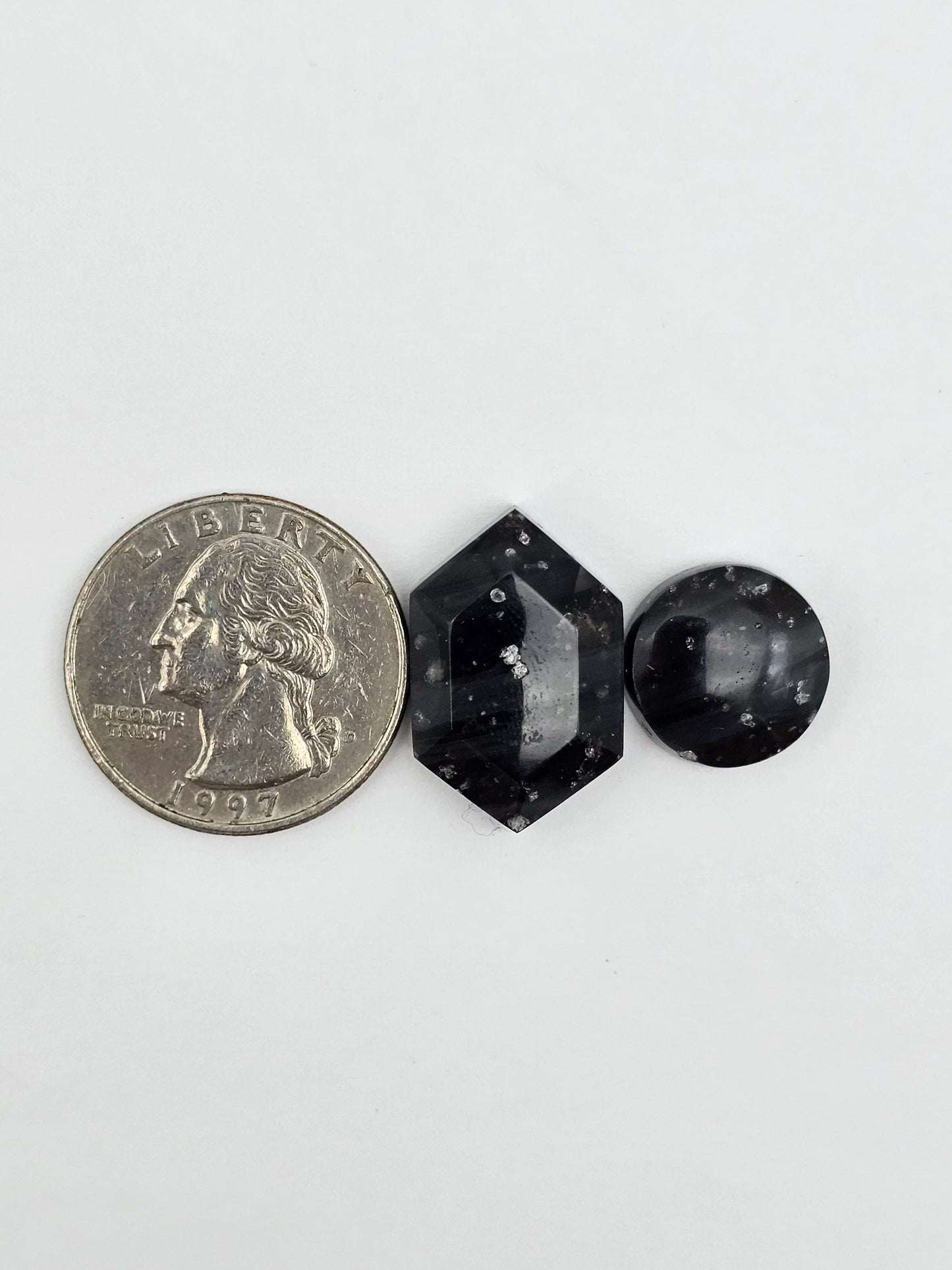 Galaxy Obsidian Cabochon Set