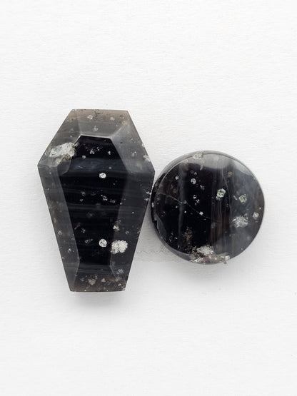 Galaxy Obsidian Cabochon Set