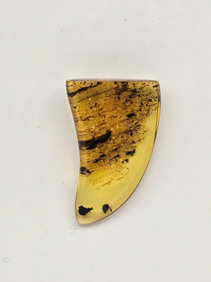 Amber authentic cabochon large