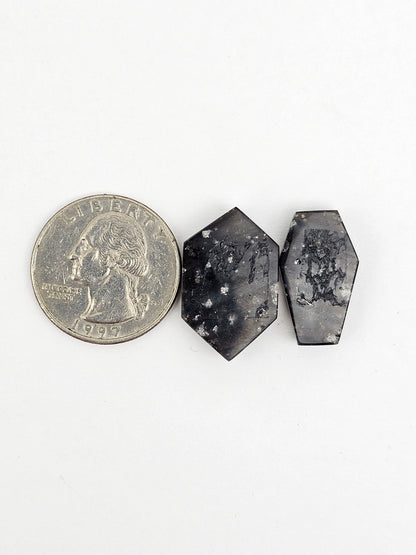 Galaxy Obsidian Cabochon Set