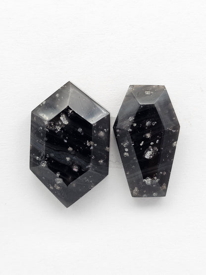 Galaxy Obsidian Cabochon Set