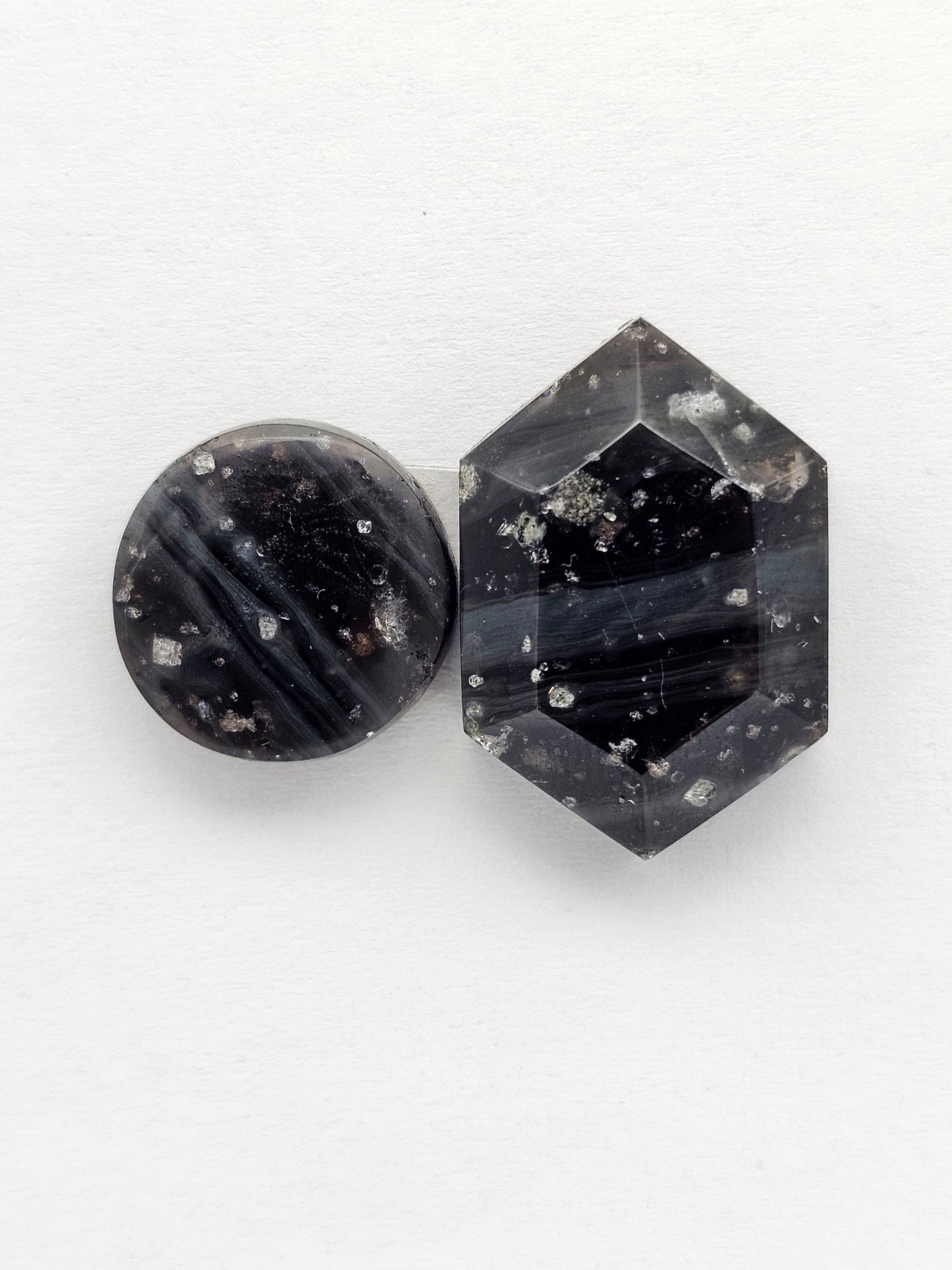 Galaxy Obsidian Cabochon Set