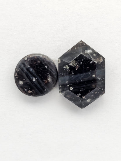 Galaxy Obsidian Cabochon Set