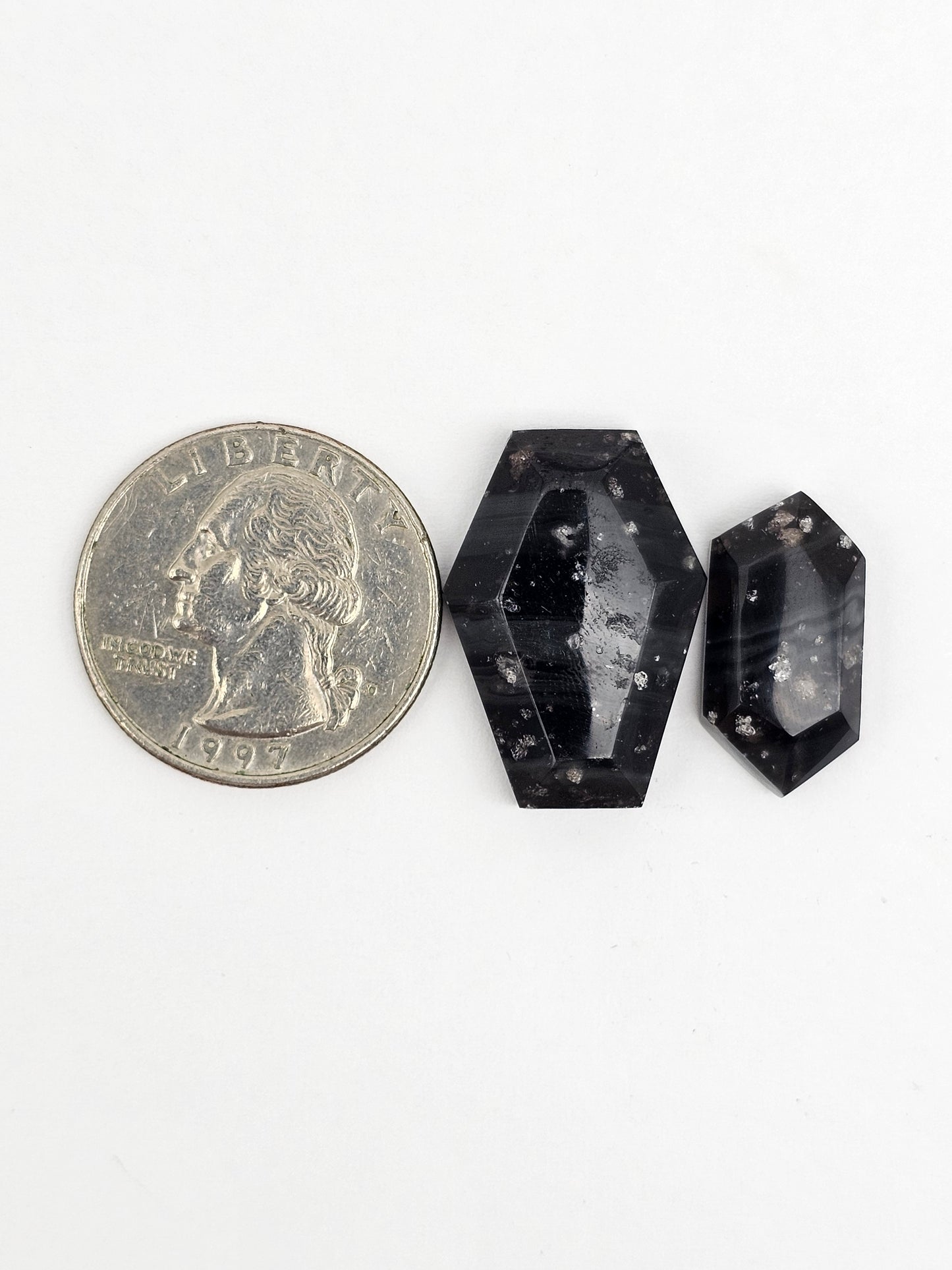 Galaxy Obsidian Cabochon Set