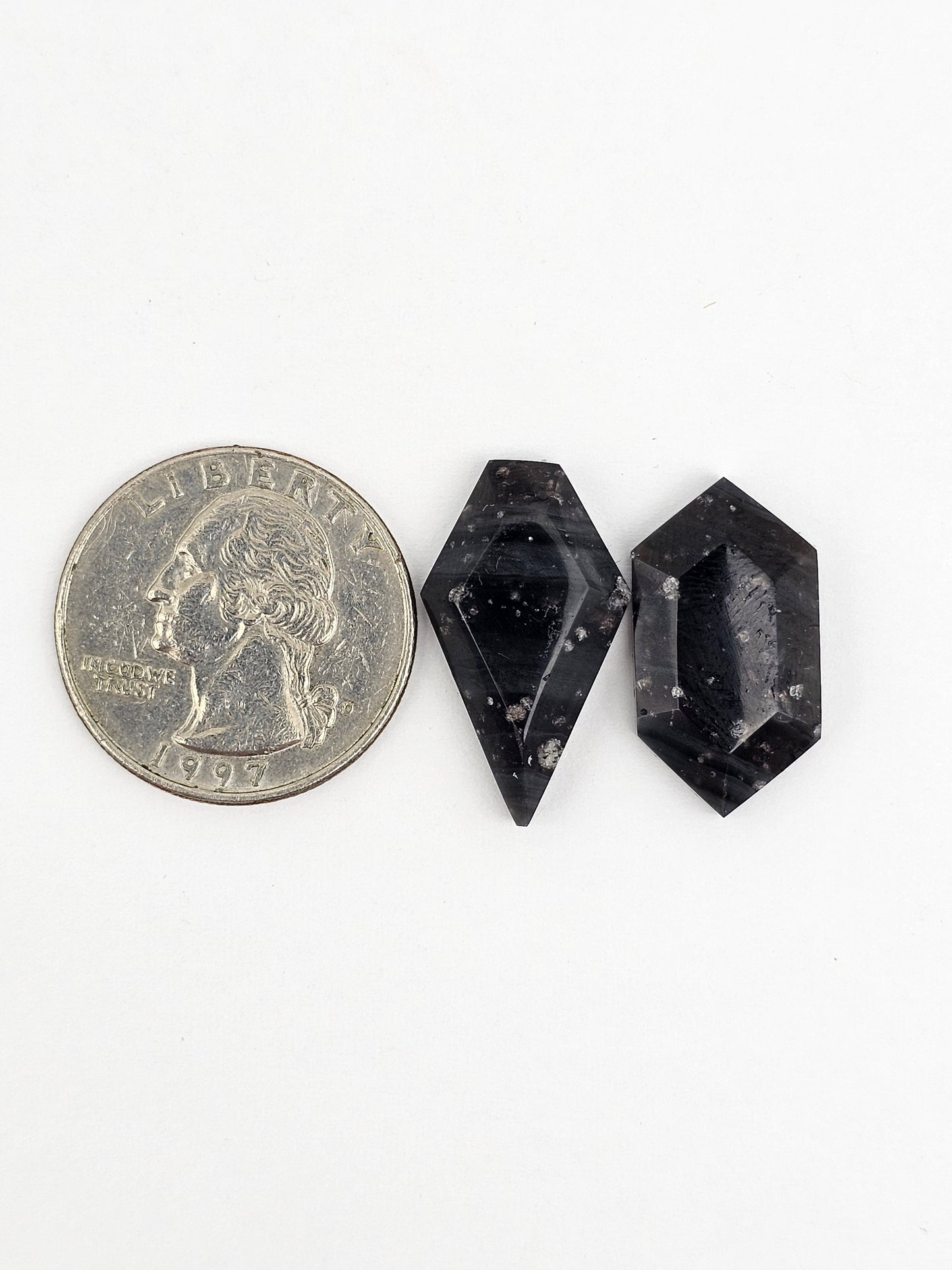 Galaxy obsidian Cabochon Set