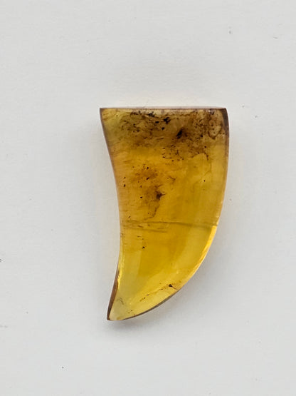 Amber authentic cabochon large