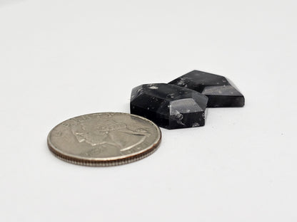 Galaxy obsidian Cabochon Set