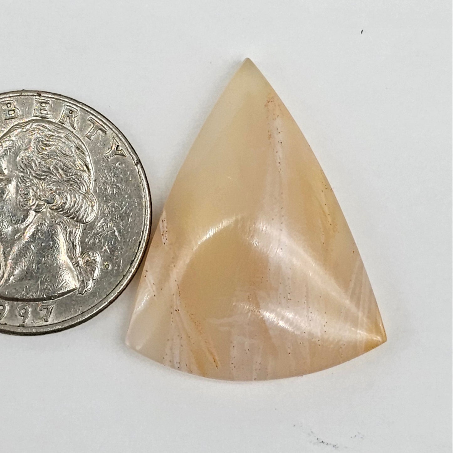 Tube Agate Cabochon Large