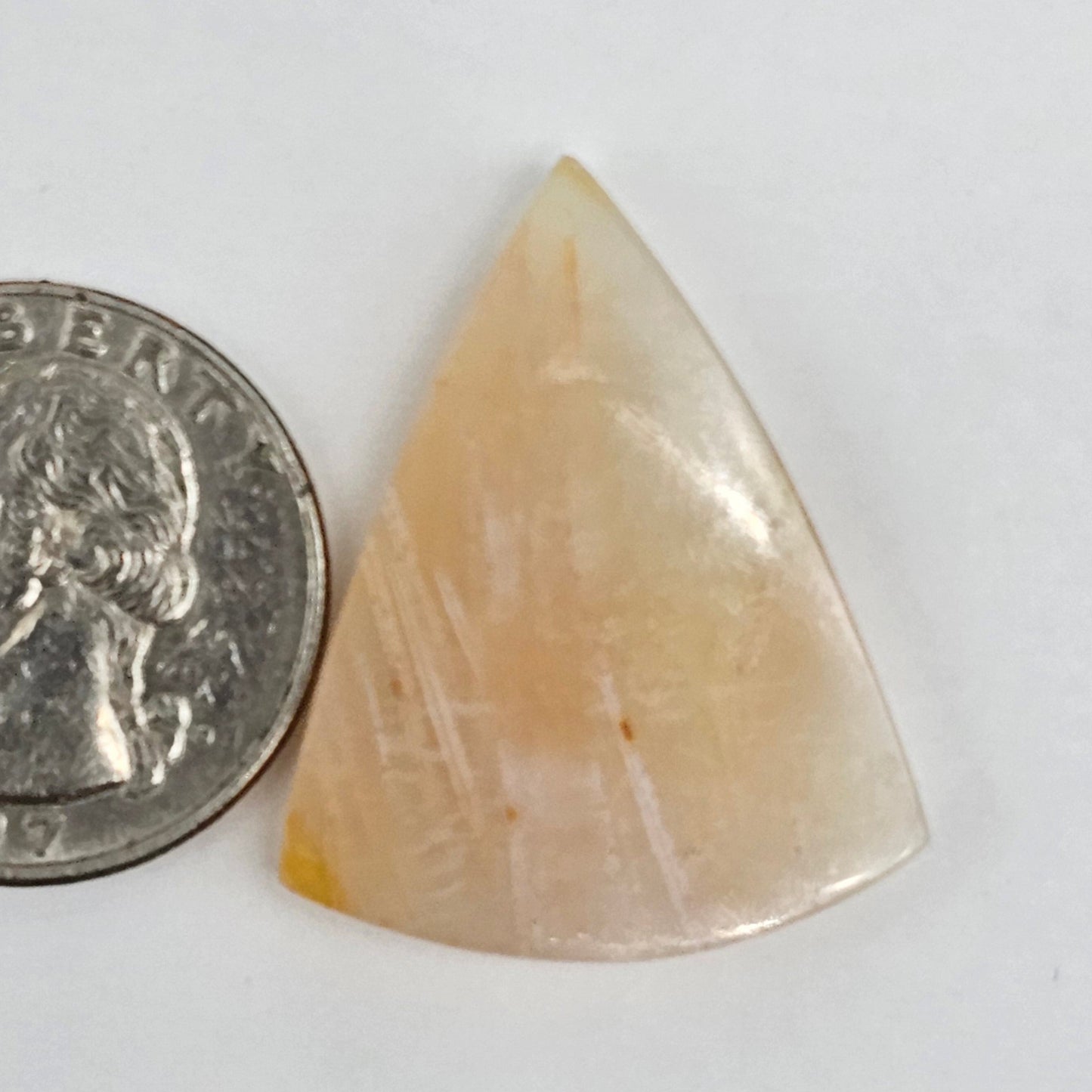 Tube Agate Cabochon Large