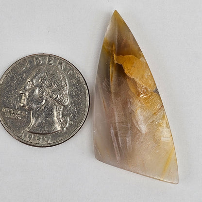 Tube Agate Cabochon Large
