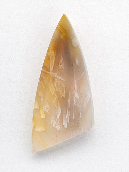 Tube Agate Cabochon Large
