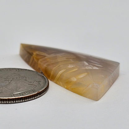 Tube Agate Cabochon Large