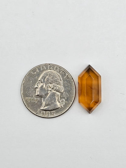 Amber authentic cabochon large