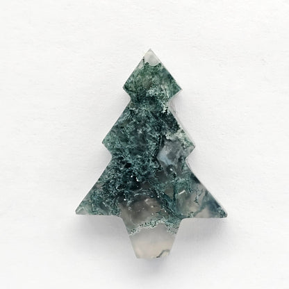 Moss Agate Tree Cabochon