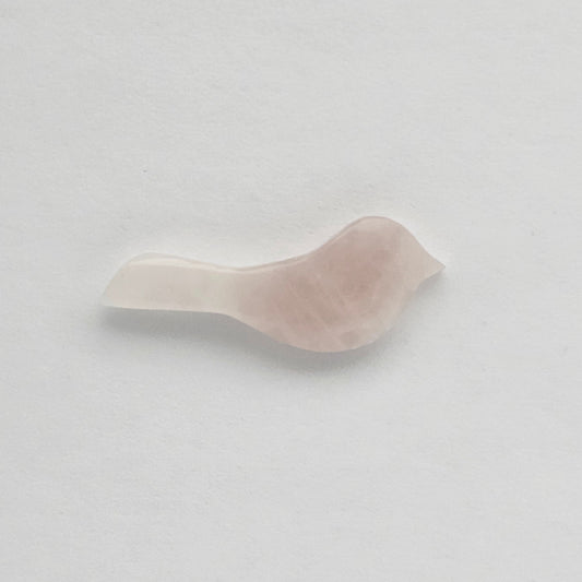 Rose Quartz Bird Cabochon