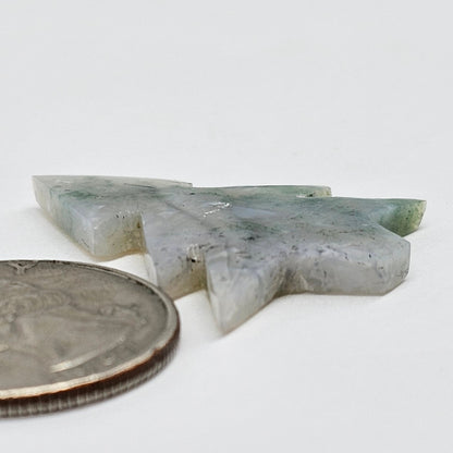 Moss Agate Tree Cabochon