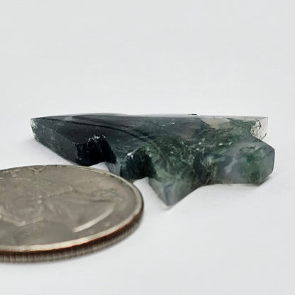Moss Agate Tree Cabochon