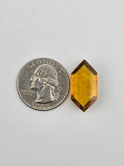 Amber authentic cabochon large