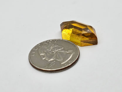 Amber authentic cabochon large