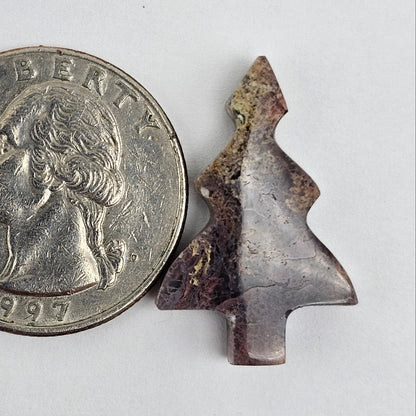 Moss Agate Tree Cabochon