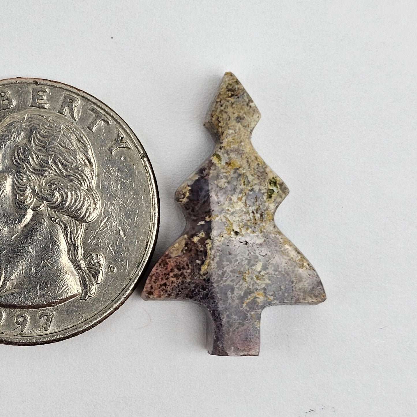 Moss Agate Tree Cabochon