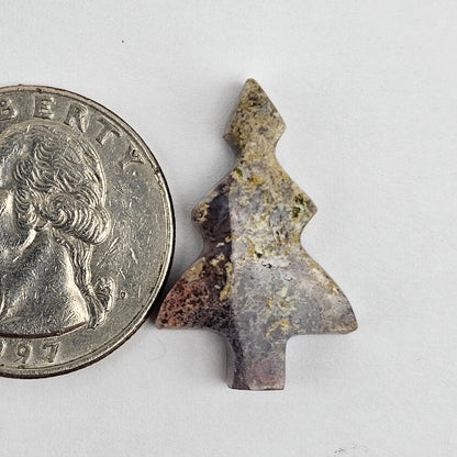 Moss Agate Tree Cabochon